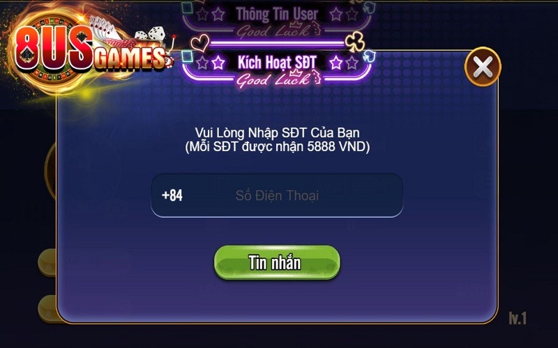 lưu ý khi đăng ký 8US